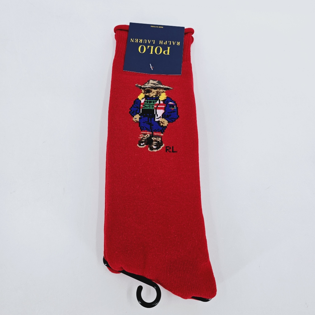 Polo Ralph Lauren Rl Sun Valley Bear Crew Men's Sock